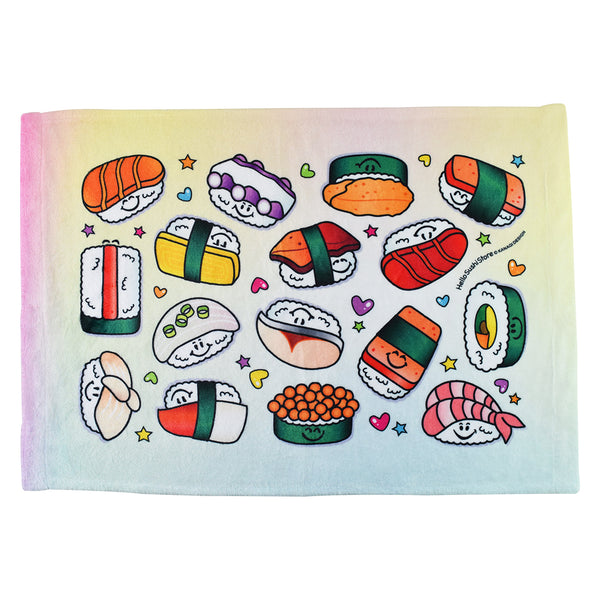 Sushi and Musubi Hand Towel by Hello Sushi Store