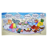 Hawaiian Slang Beach Towel - Hello Sushi Store