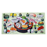 Sushi Dish Beach Towel - Hello Sushi Store