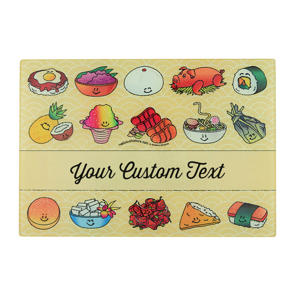 Custom Hawaiian Cutting Board (Small) - Hello Sushi Store