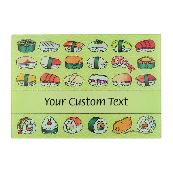 Custom Sushi Cutting Board (Small) - Hello Sushi Store