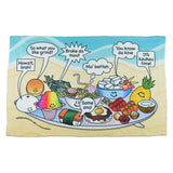 Hawaiian Slang Hand Towel - Hello Sushi Store