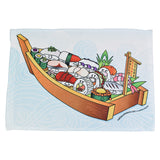 Sushi Boat Hand Towel - Hello Sushi Store