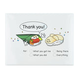 Sushi Note Cards (Thank You) by Hello Sushi Store
