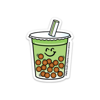 Matcha Boba Sticker by Hello Sushi Store