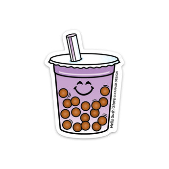 Taro Boba Sticker by Hello Sushi Store