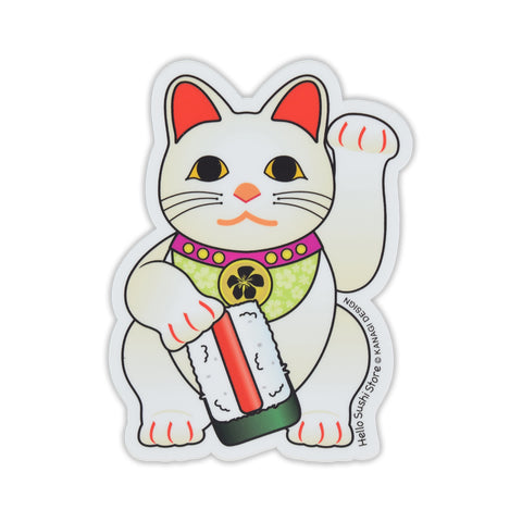 Musubi Maneki Sticker by Hello Sushi Store