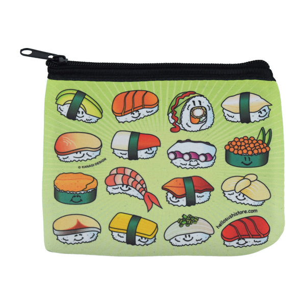 Sushi Zip Pouch (Small) - Hello Sushi Store